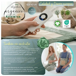Pack almohadilla eléctrica NaturySense® + 1 repuesto moxa de Artemisa